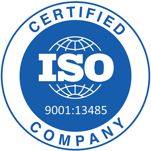 ISO 9001:13485 Certified