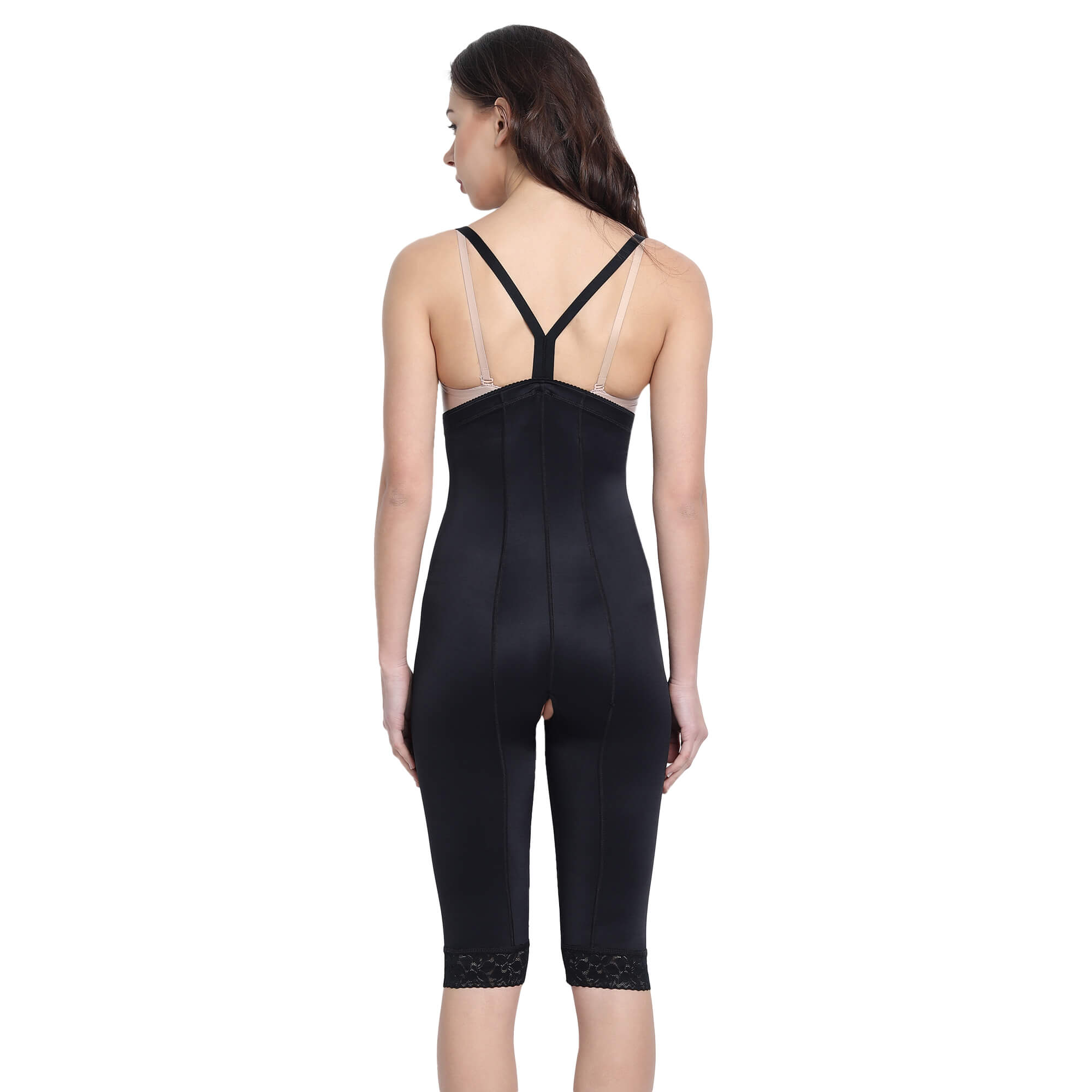 Girdle with Abdominal Extension Above Knee | F1002 - Slick Compression ...